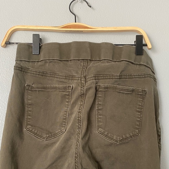 Gloria Vanderbilt Women's Olive Jeggings - Picture 6 of 7